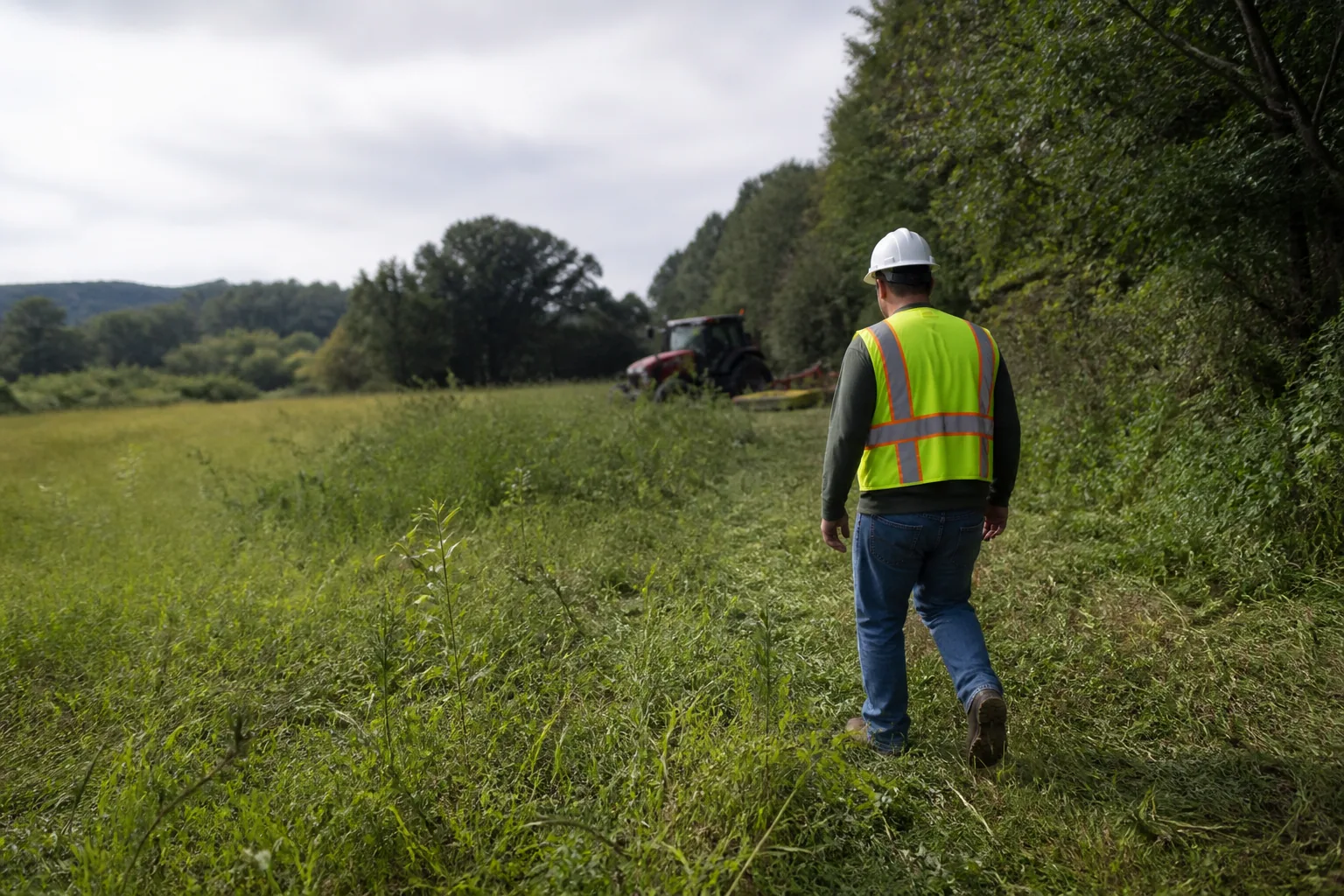 Site walk and hazard check — Clarksville, TN