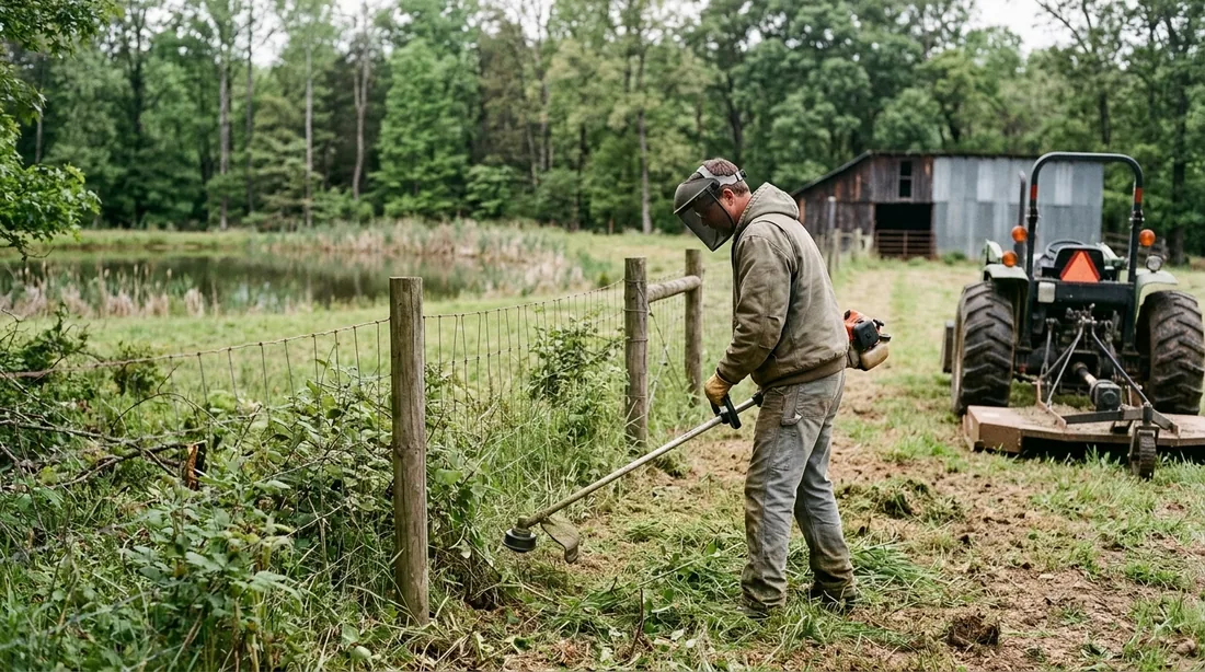 Around trees, ponds, fence lines, food plots and structures — Clarksville, TN
